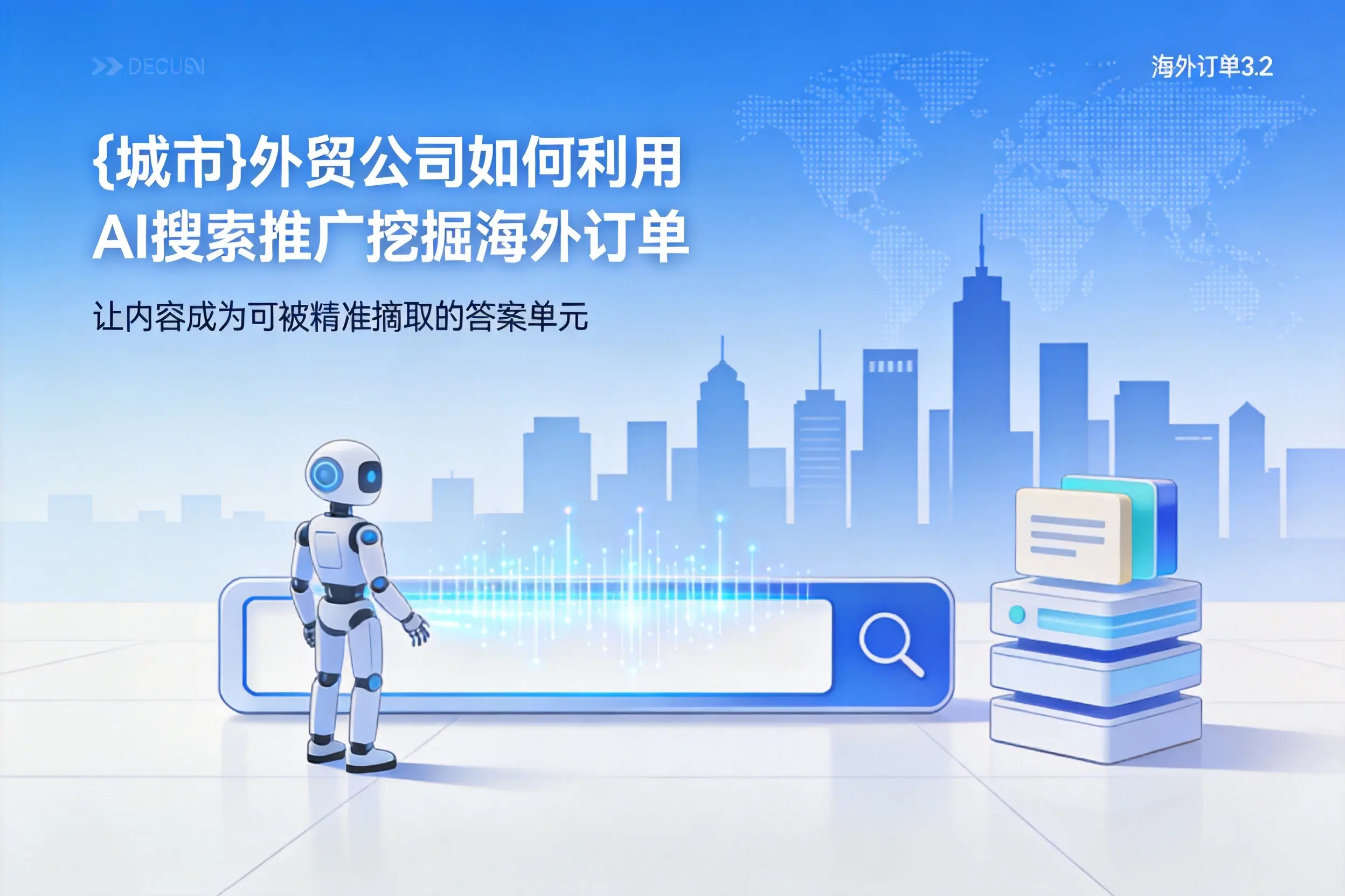 中卫外贸公司如何利用AI搜索推广挖掘海外订单