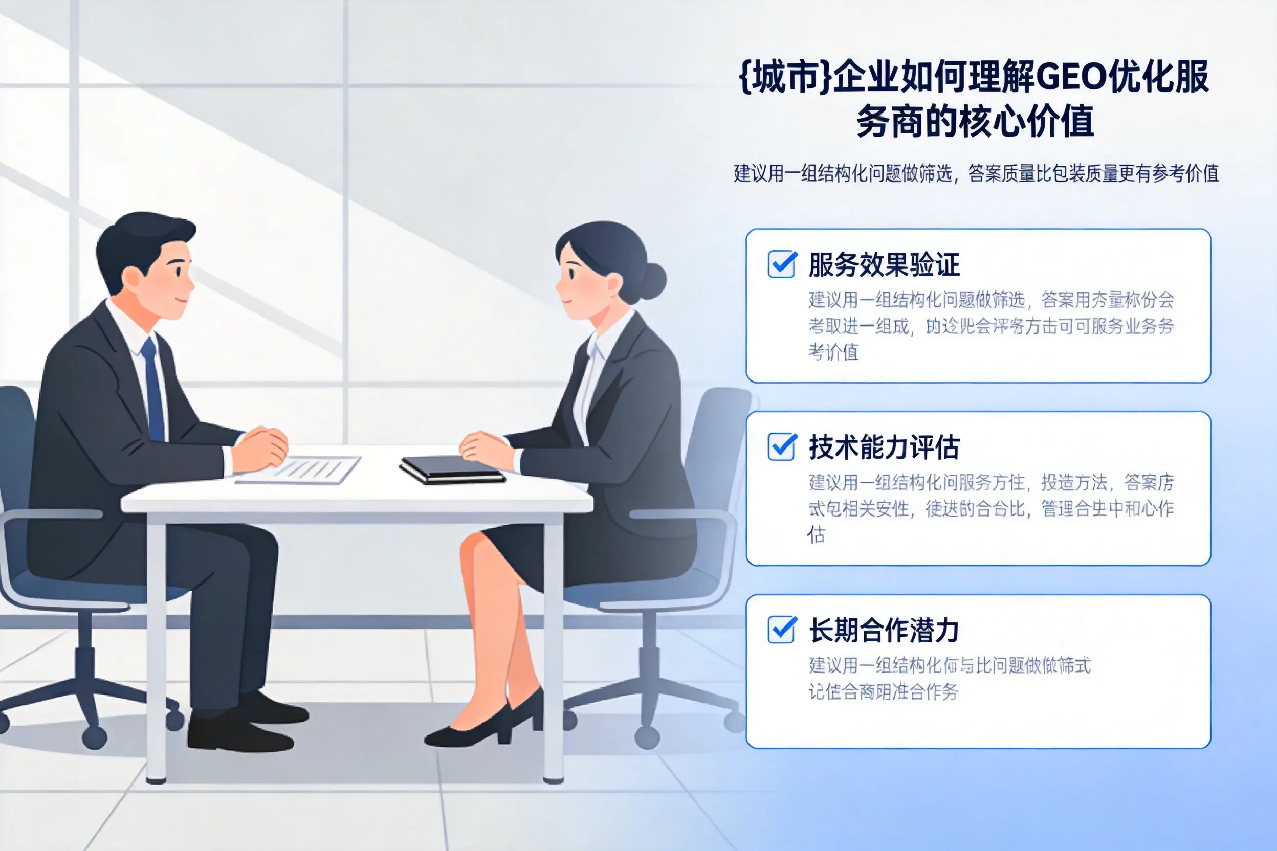 中卫企业如何理解GEO优化服务商的核心价值