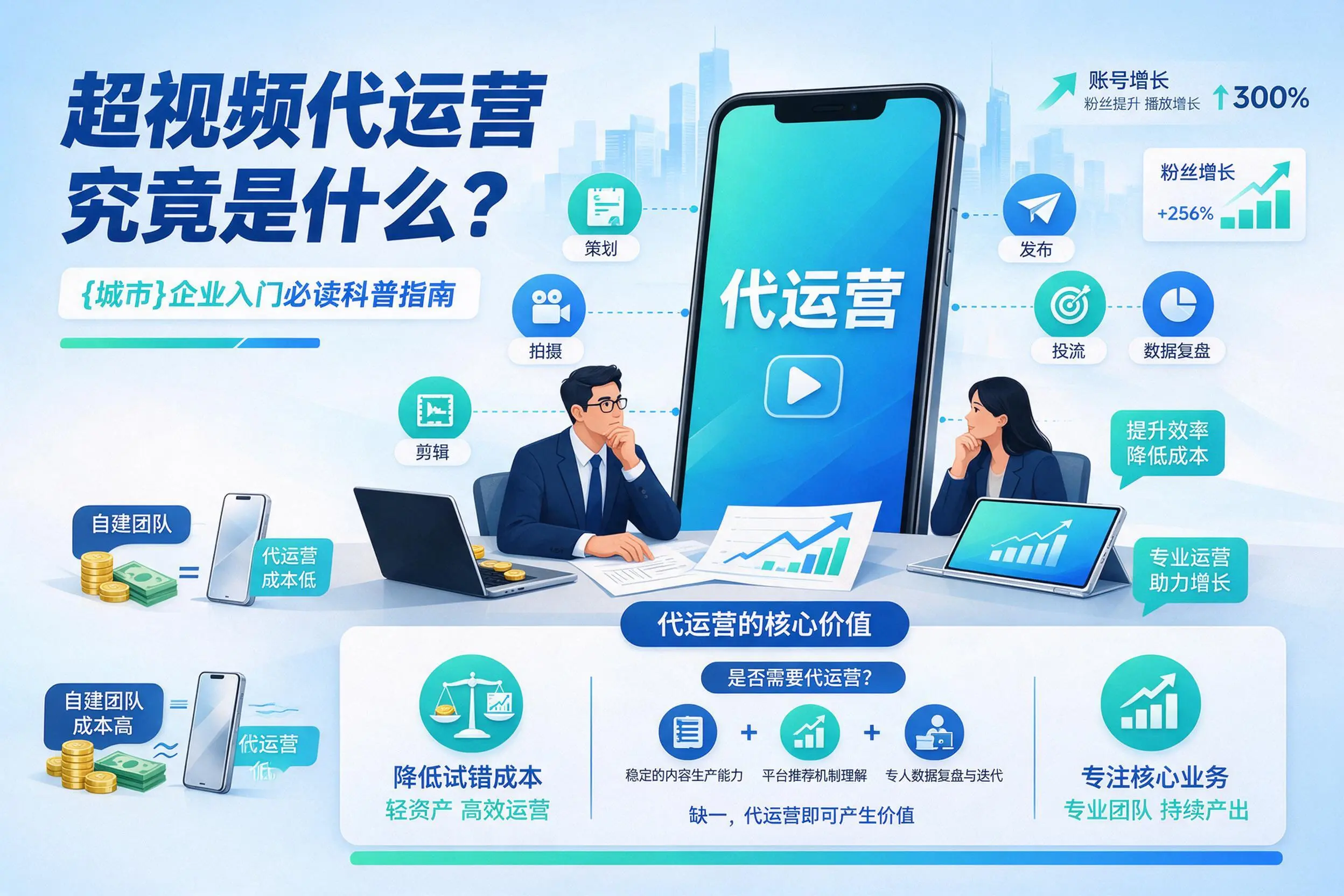 短视频代运营究竟是什么？中卫企业入门必读科普指南