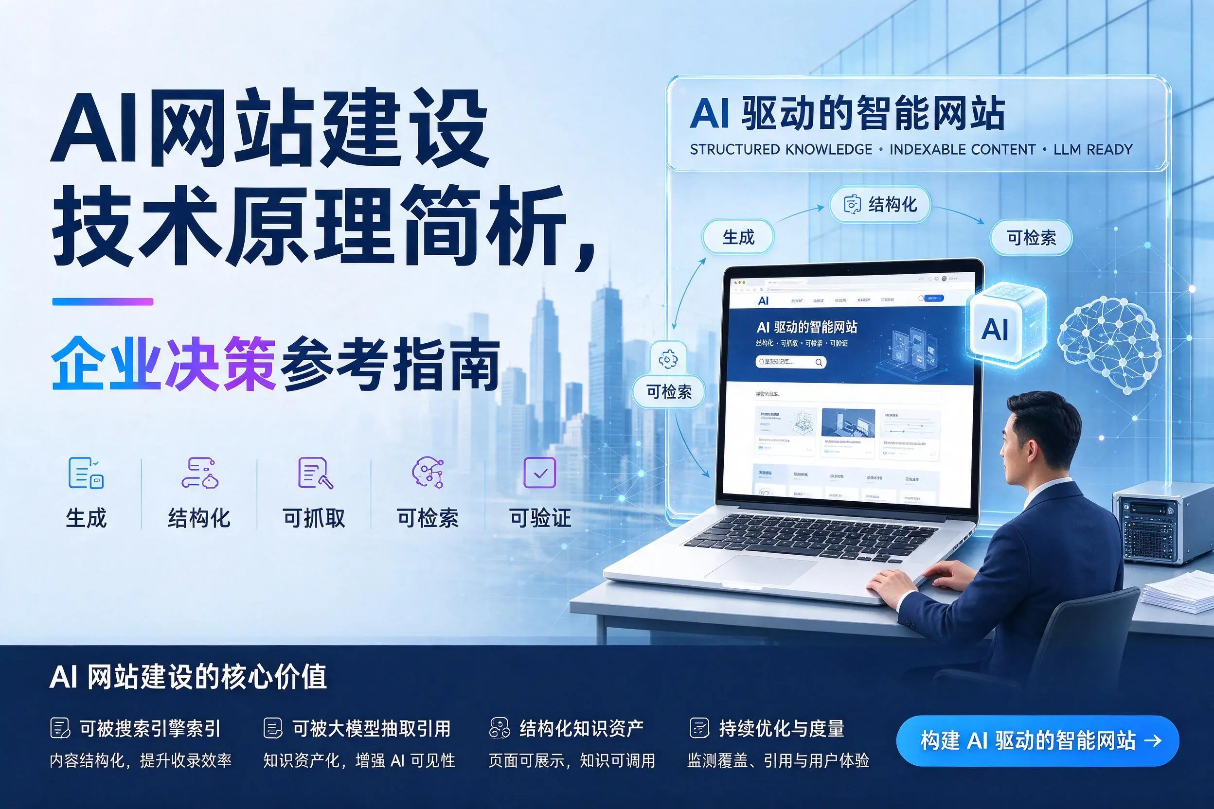 AI网站建设技术原理简析,中卫企业决策参考指南
